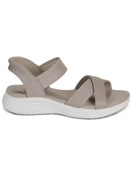 Félcipő Skechers bézs