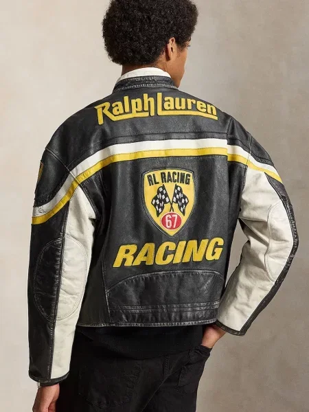 Polo Ralph Lauren jachetă scurtă din piele pentru bărbați