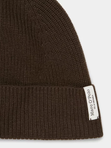 Шапка Marc O'polo коричневая