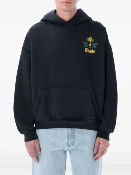 Hanorac cu glugă Rhude negru