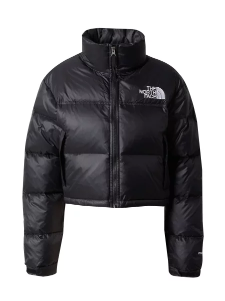 THE NORTH FACE Geacă de primăvară-toamnă NUPTSE / argintiu negru