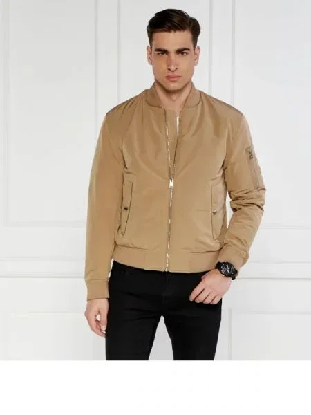 BOSS BLACK Geacă bomber comber negru