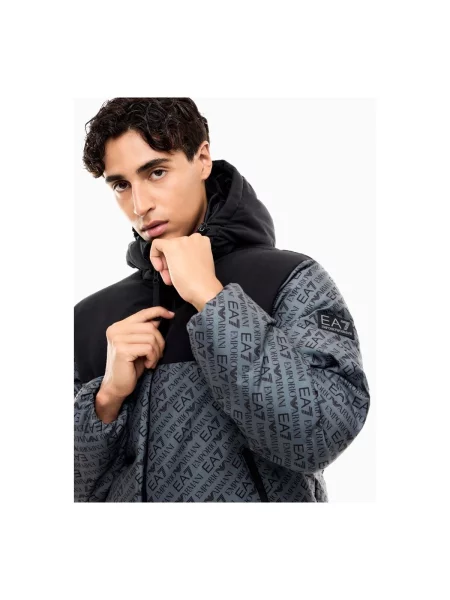 Palton Emporio Armani Ea7 gri