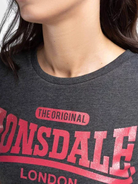 Футболка Lonsdale серая