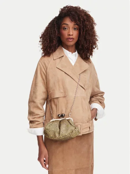 Kabelka Weekend Max Mara Italian Rootss žlutá