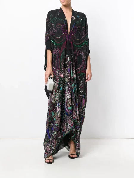 Rochie Roberto Cavalli cu imagine negru