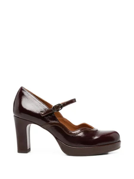 Pantofi cu toc Chie Mihara din piele maro