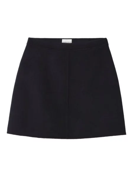 Fustă Claudie Pierlot de lână albastru