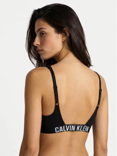 Calvin Klein Swimwear Bikini felső fekete