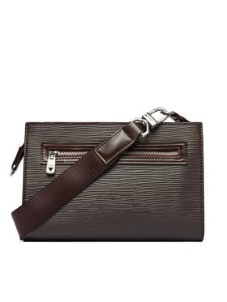 Guess Torbica za okrog pasu HMMIPW Bordo rdeča rjava