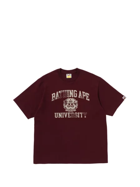Tricou A Bathing Ape® cu imagine roșu