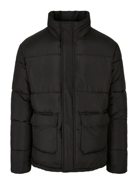Urban Classics Geacă de primăvară-toamnă negru