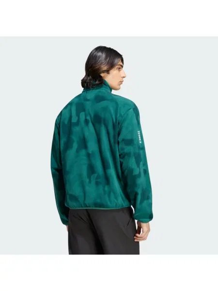 Bunda Terrex Multi Climawarm Full Fleece zelená