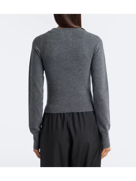 Cardigan Extreme Cashmere din cașmir gri