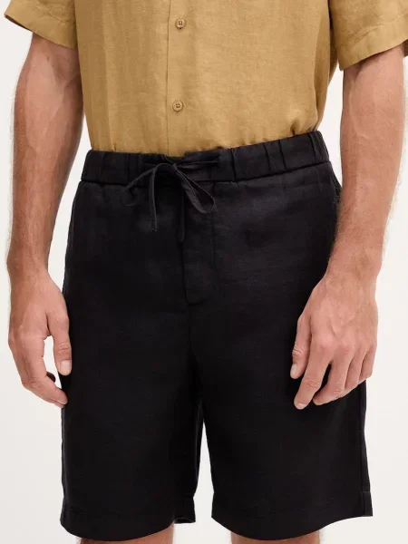 Lanene kratke hlače Frescobol Carioca crna