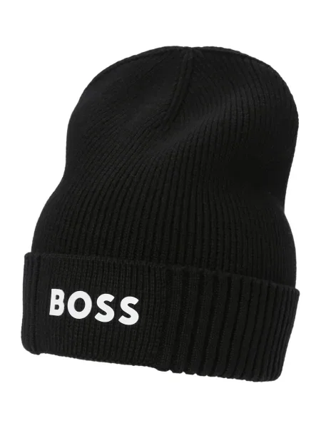 BOSS Black Căciulă Asic / alb negru