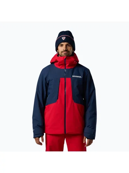 Geacă de schi pentru bărbați Rossignol Velika Insulated sports red/dark navy roșu