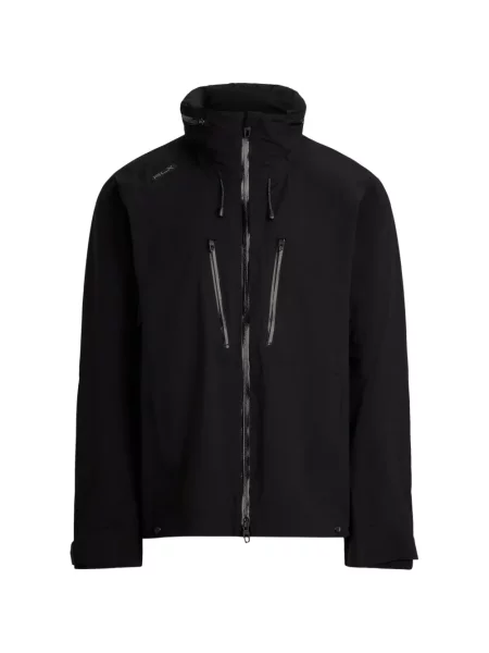 Geacă Rlx Ralph Lauren cu glugă negru