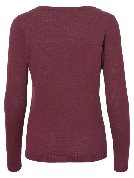 VERO MODA Pulover Care roșu-violet roșu