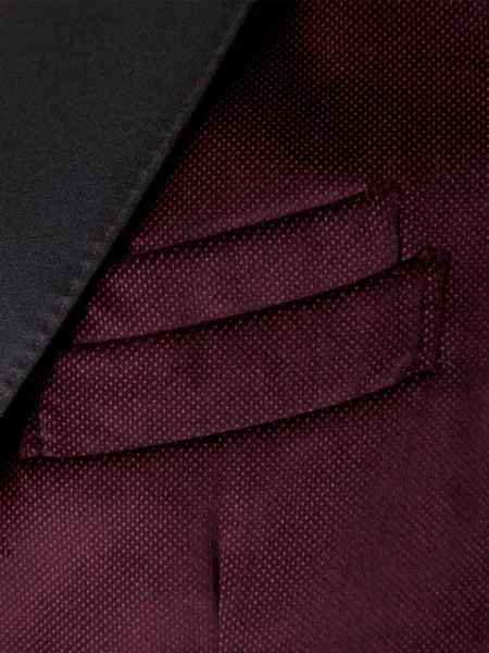 Sacou Billionaire cu rever violet