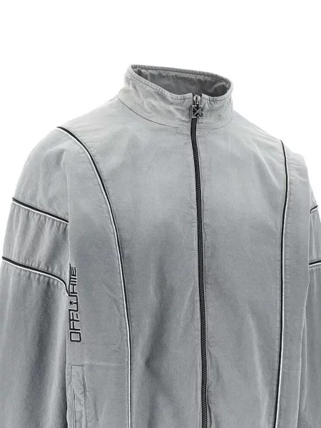 Geacă Off-white alergare alb