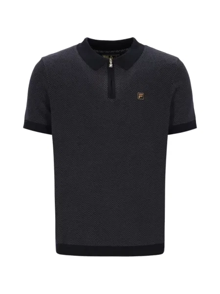 Tricou polo Fila negru