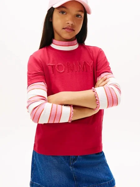 Tommy Hilfiger tričko růžové