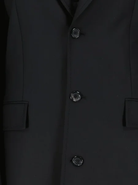 Palton Moschino din satin negru