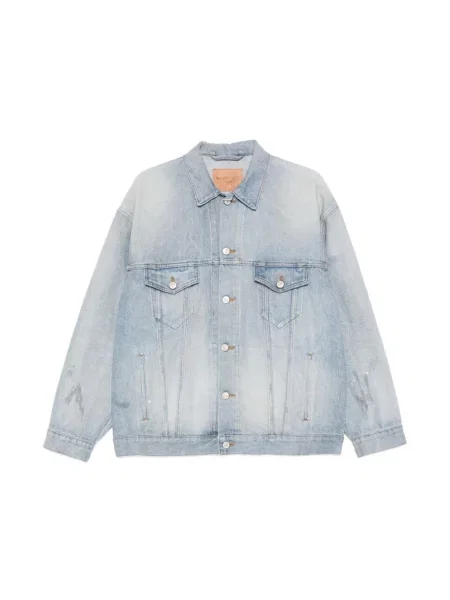 Kurtka jeansowa Balenciaga niebieska
