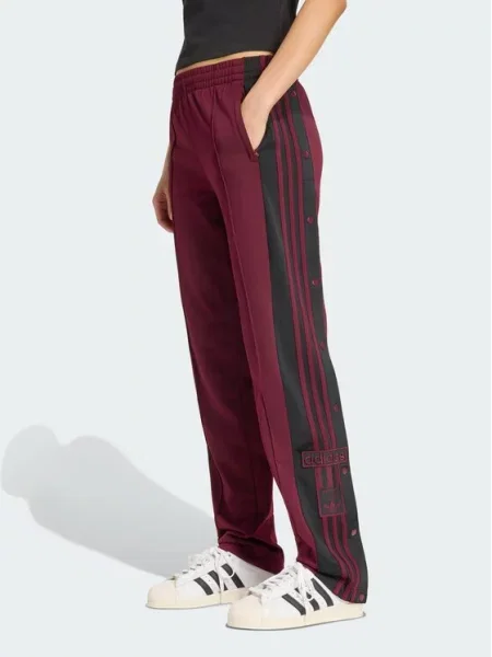 Adidas Spodnie dresowe Adibreak Track Tracksuit Bottoms Bordowy