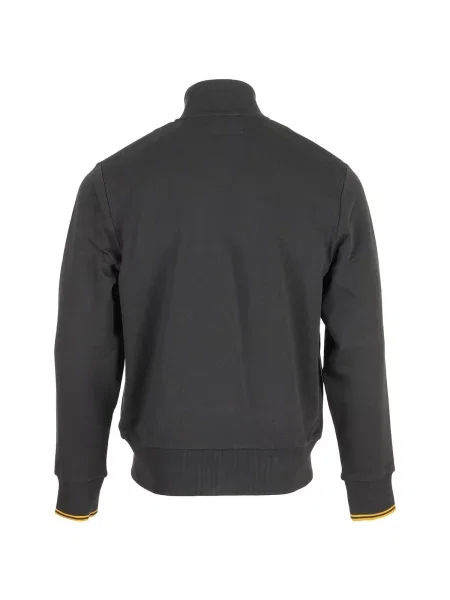 Mikina FRED PERRY Through Sweatshirt Anchor Grey XL šedá