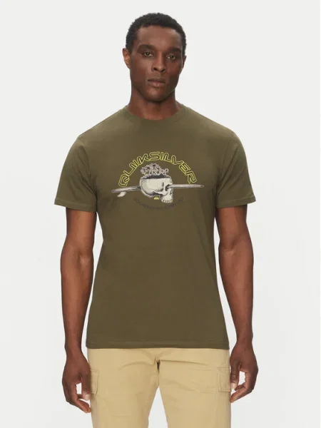 Tricou Quiksilver kaki