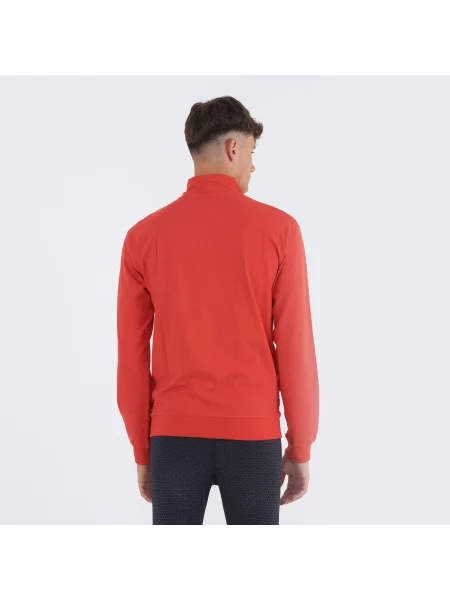 Unisex Bluza Z Zipperem Komfort Barret czerwona