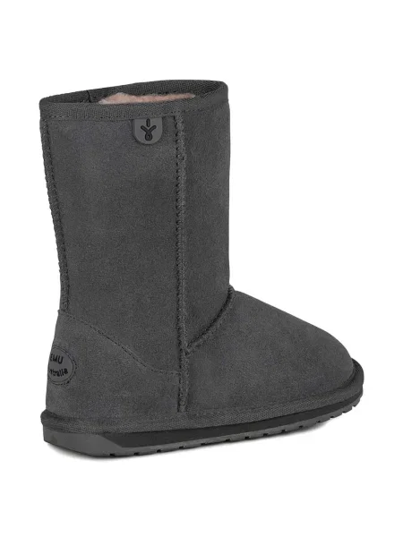 Buty do kostki dziecięce Emu szare