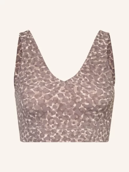 Sweaty Betty Sportovní Podprsenka Ultimate Studio / černošedá béžová