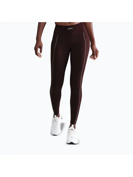 Клинове Nike с висока талия винено червено