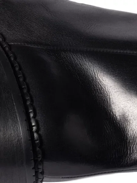 Botine Miu Miu din piele negru