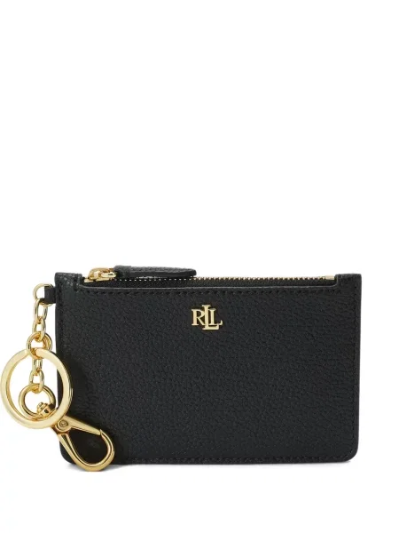 Portofel Lauren Ralph Lauren din piele negru