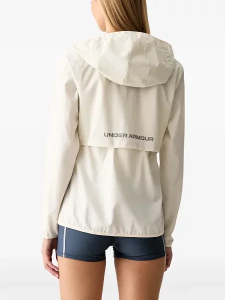 Geacă Under Armour cu glugă alb