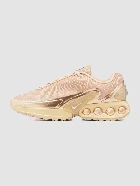 Кожаные кроссовки Nike Air Max золотые