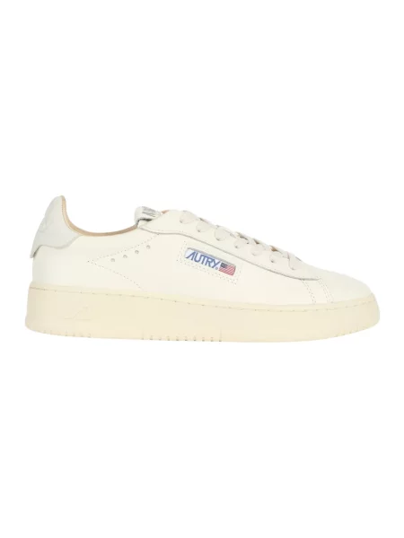 Sneakersy Autry skórzane białe