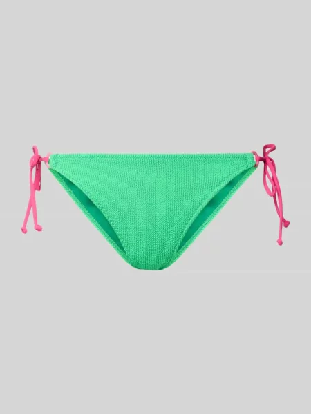 Figi bikini z detalem z logo model ‘LENKA’ Banana Moon zielone