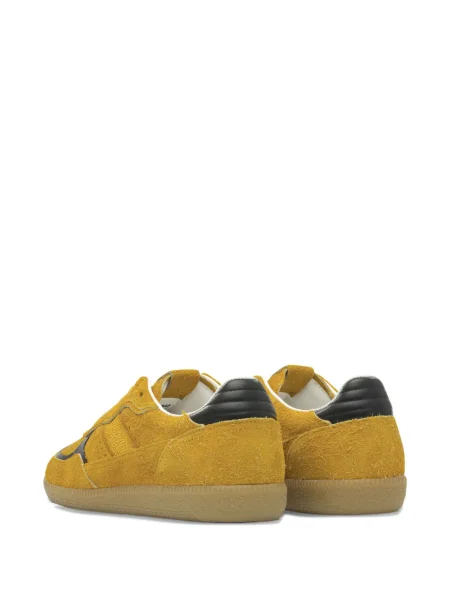 Sneakerși Alohas din piele de căprioară galben
