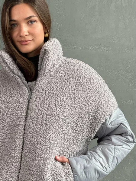 Демисезонная куртка Nenka серая