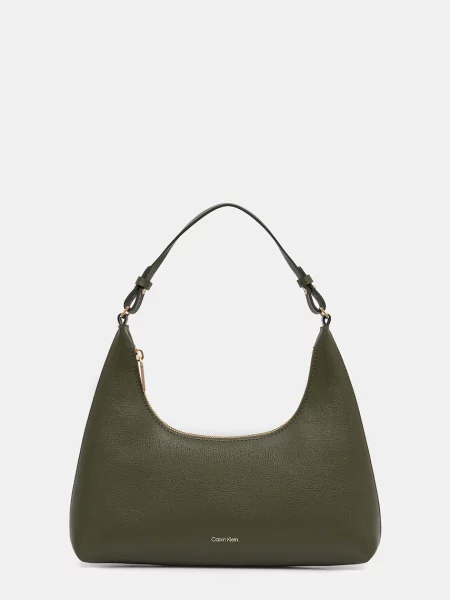 Calvin Klein Geantă Foil Logo Conv Shou?Lder Bag Bej verde