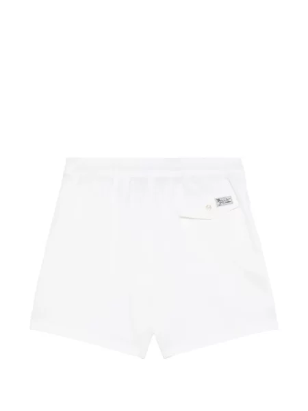 Λινό ριγέ polo Polo Ralph Lauren με κέντημα πράσινο