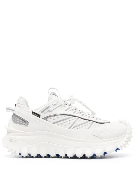 Sneakerși Moncler Trailgrip chunky alb