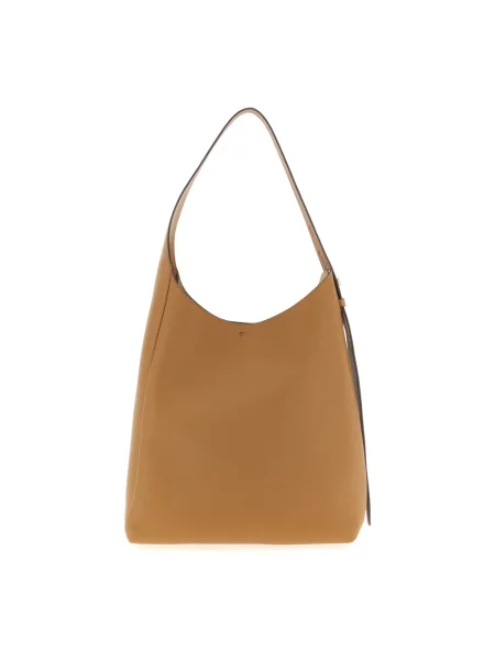Torebka hobo Tory Burch skórzana brązowa
