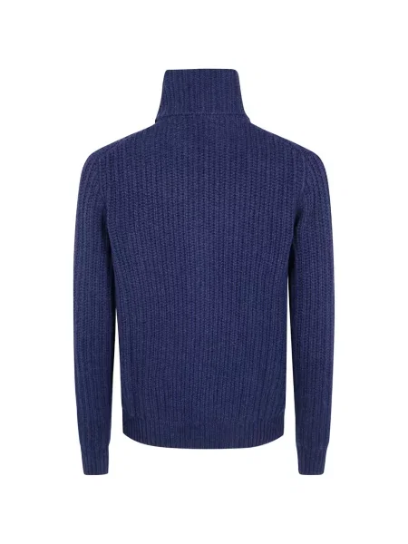 Cardigan Barba tricotate albastru
