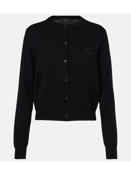 Cardigan Gucci de lână negru